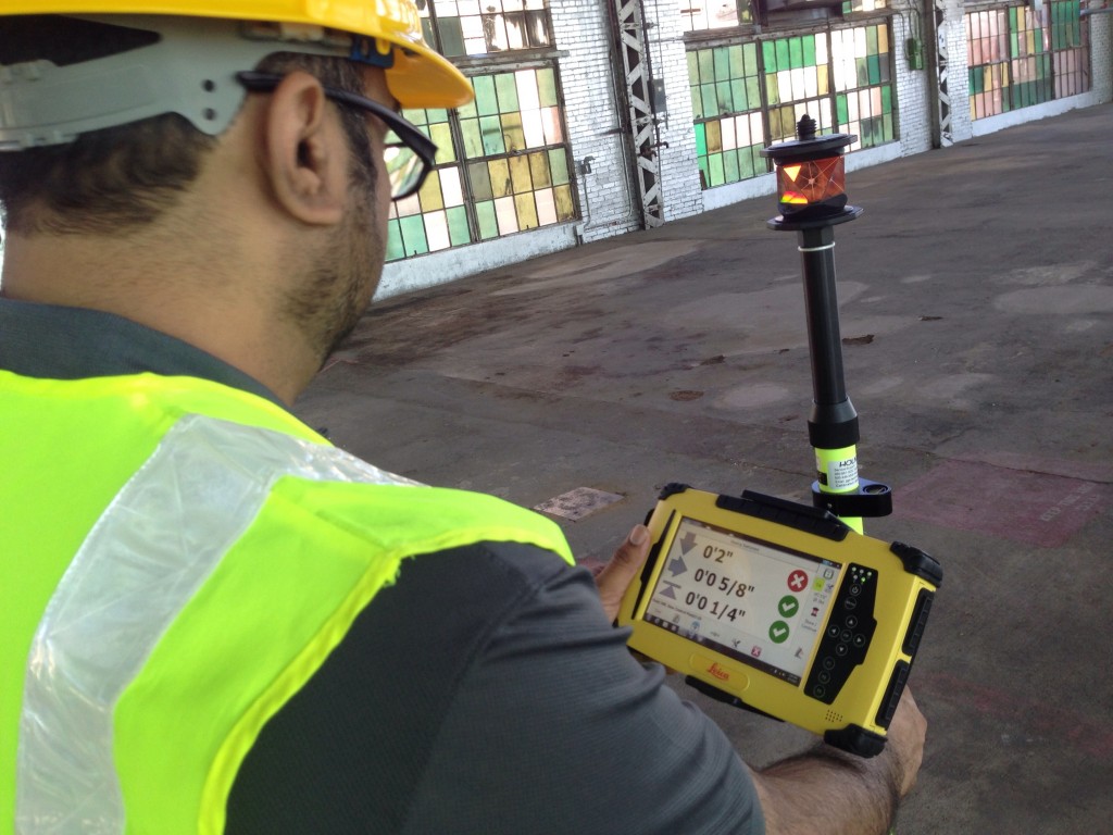 robotic total stations and field software
