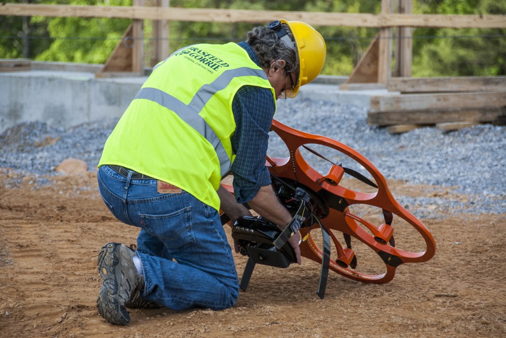 The team of Auburn University and Brasfield & Gorrie worked with test data from the Aibot X6 and found that UAVs can extend BIM onto jobsites. 