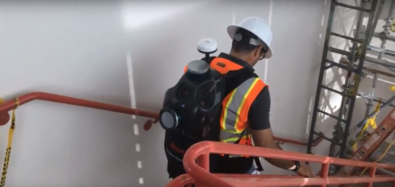 Construction Reality Capture in a Backpack