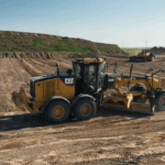 Motor grader machine control