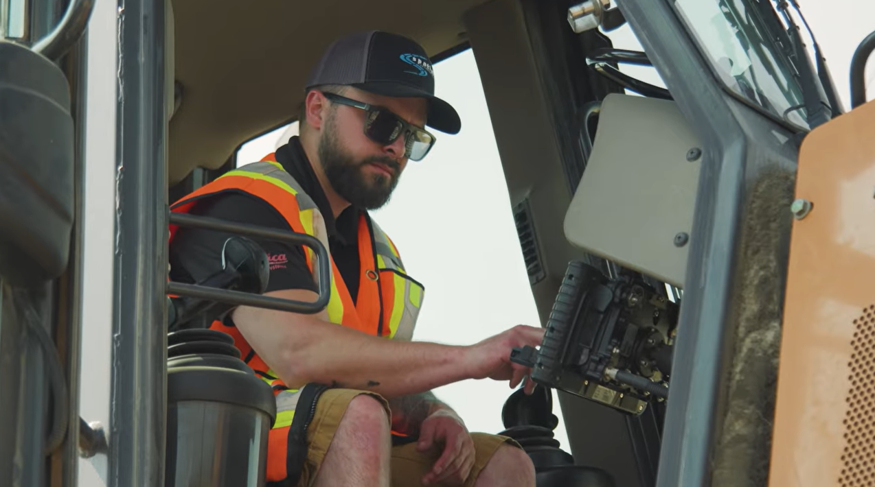 Ryan Baumbach machine control Ryan Baumbach Spatial Technologies easy-to-use machine control technology